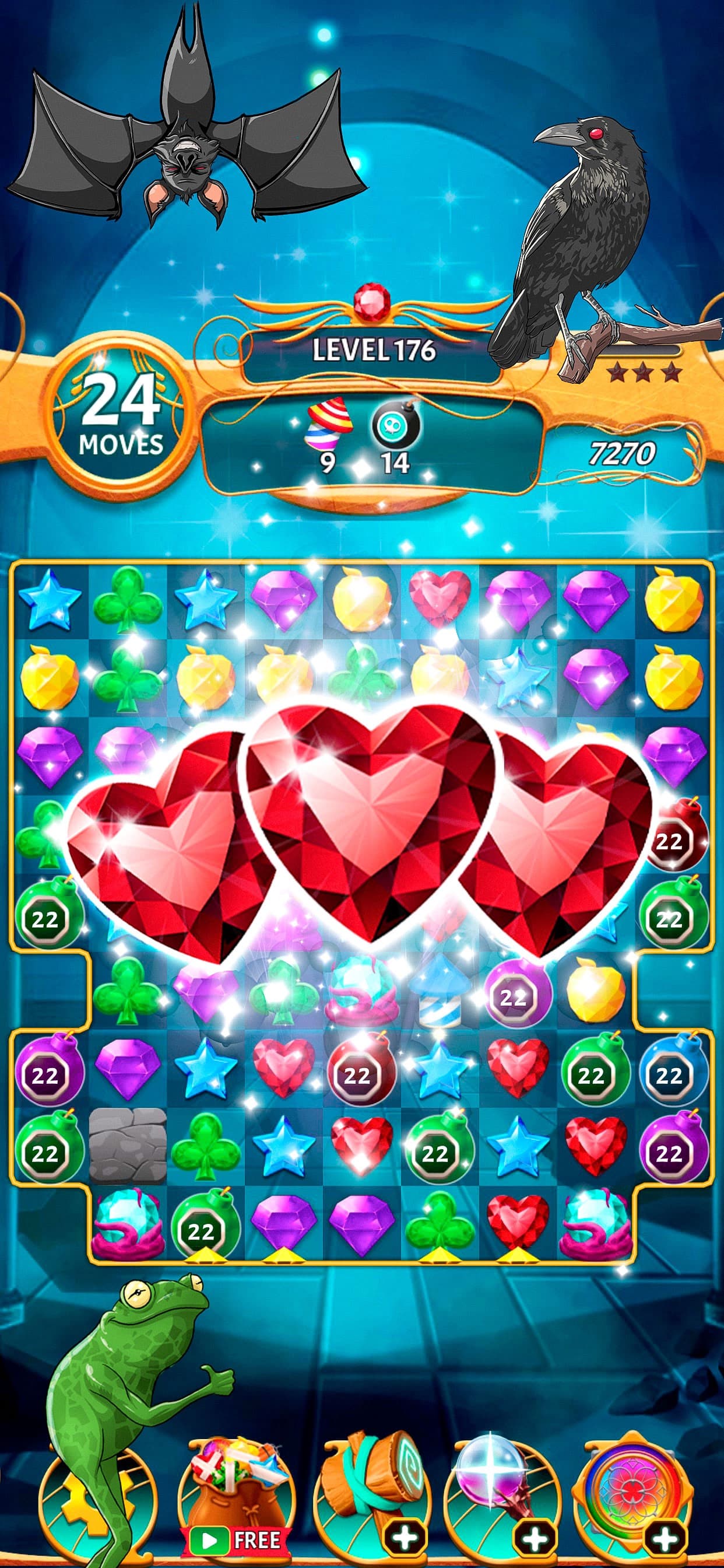 Match 3 Magic Jewels screenshot 1 - screenshot