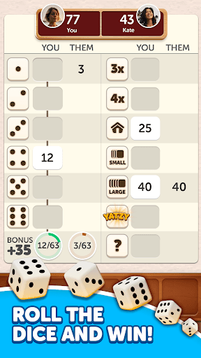 Dice Yatzy - Classic Fun Game screenshot 1 - screenshot