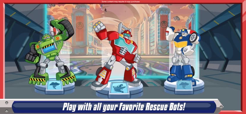 Transformers Rescue Bots: Dash screenshot 1 - screenshot