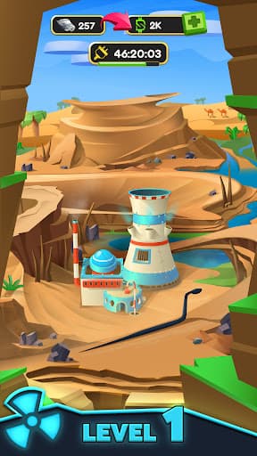Nuclear Tycoon: idle simulator screenshot 1 - screenshot