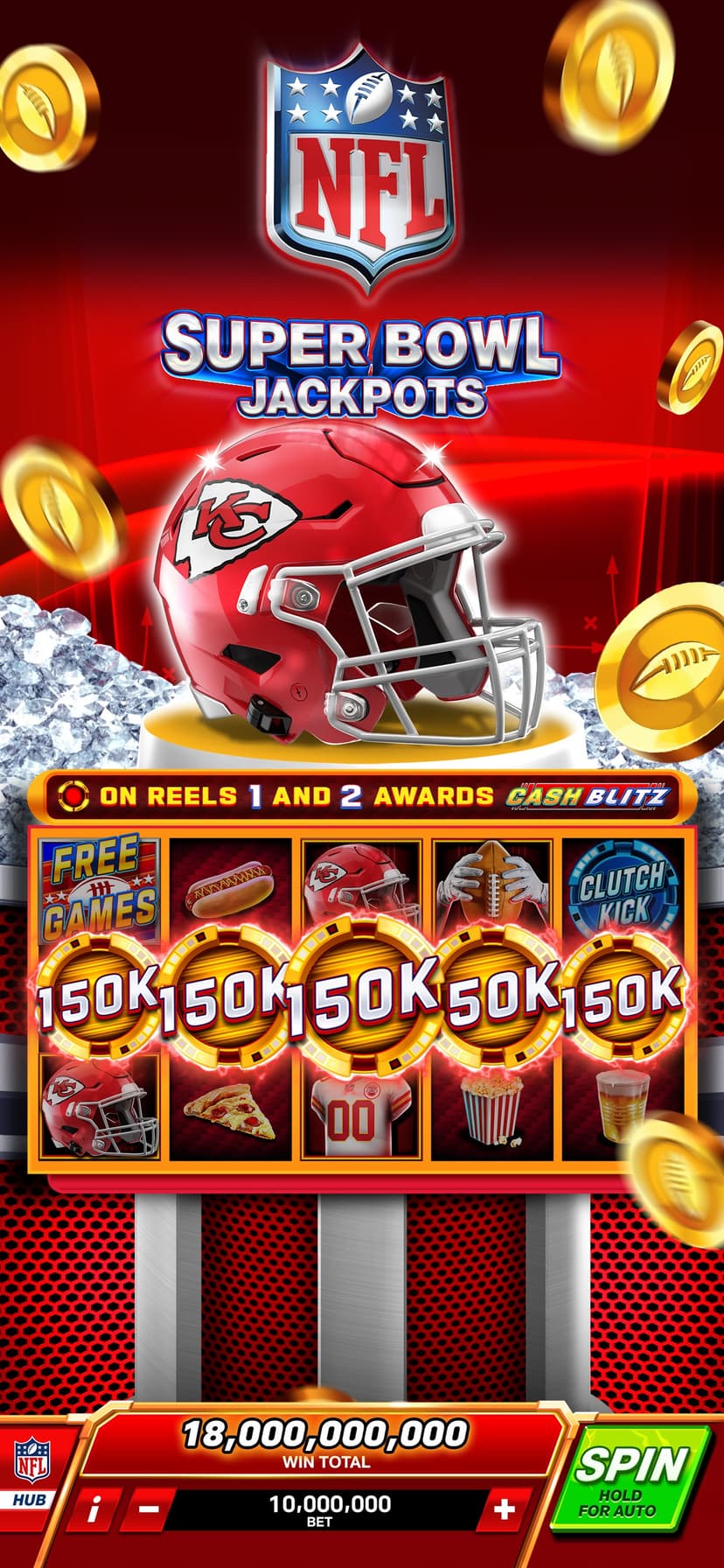 NFL Super Bowl Slots Casino screenshot 1 - screenshot