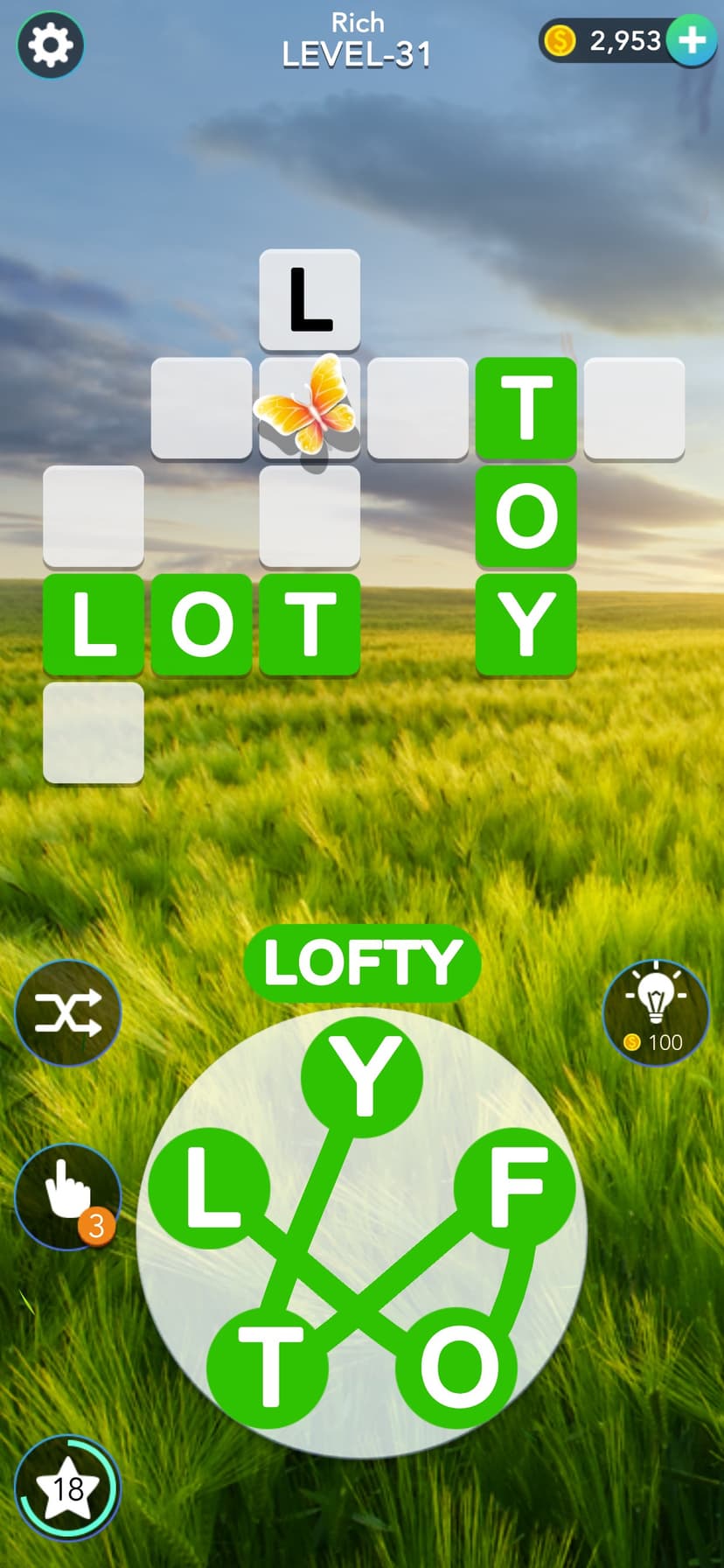 Word Mind: Crossword puzzle screenshot 2 - screenshot