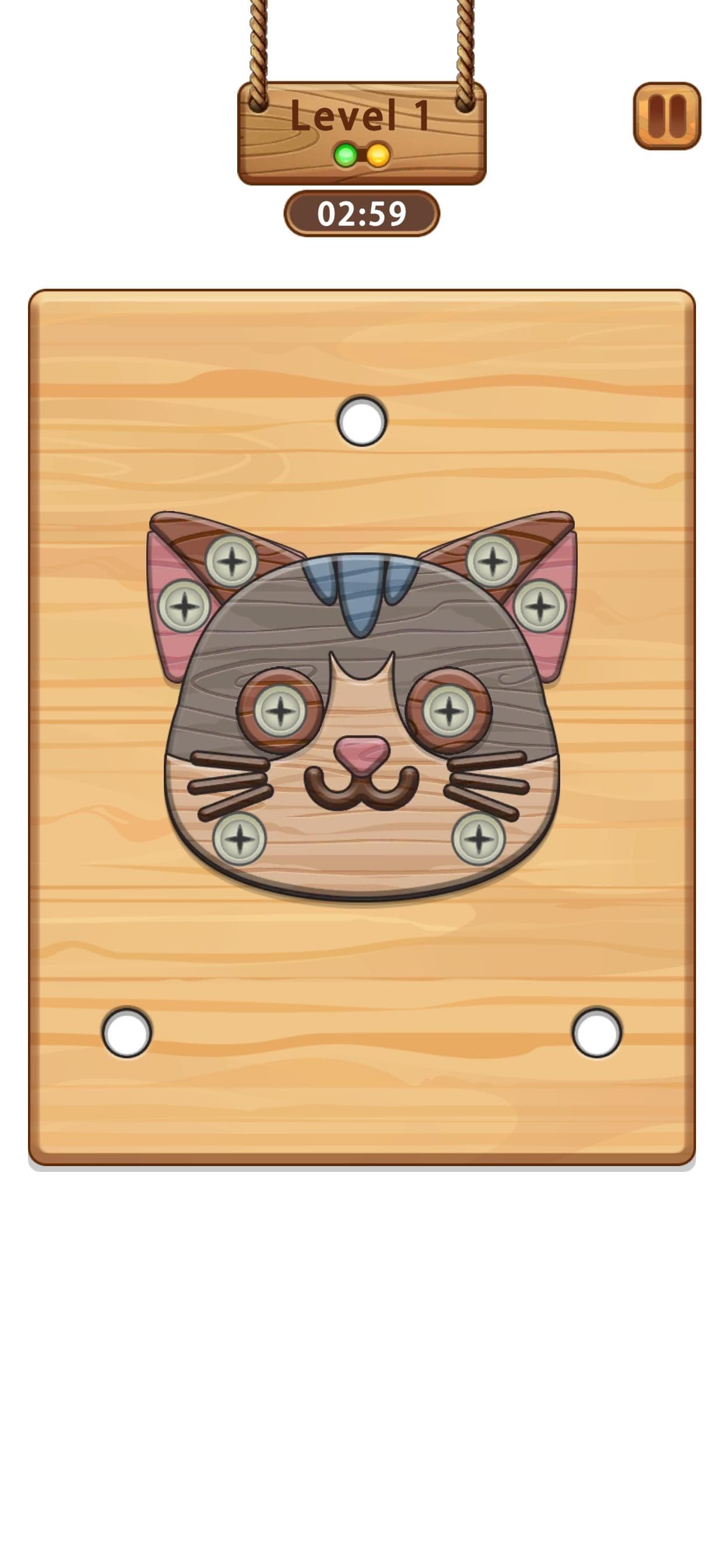 Wood Nuts & Screw Puzzle screenshot 3 - screenshot