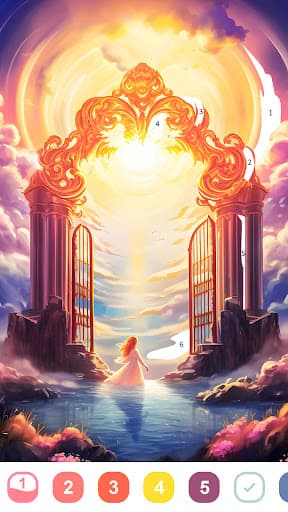 Fantasy Color-Color by Number screenshot 2 - screenshot