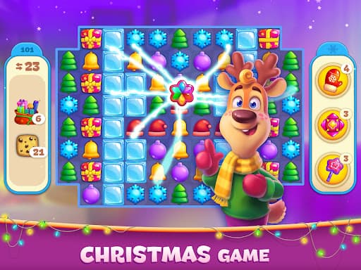 Christmas Sweeper 4 - Match 3 screenshot 15 - screenshot
