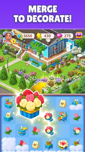 MyDecor Merge - Merging Game screenshot 2 - screenshot