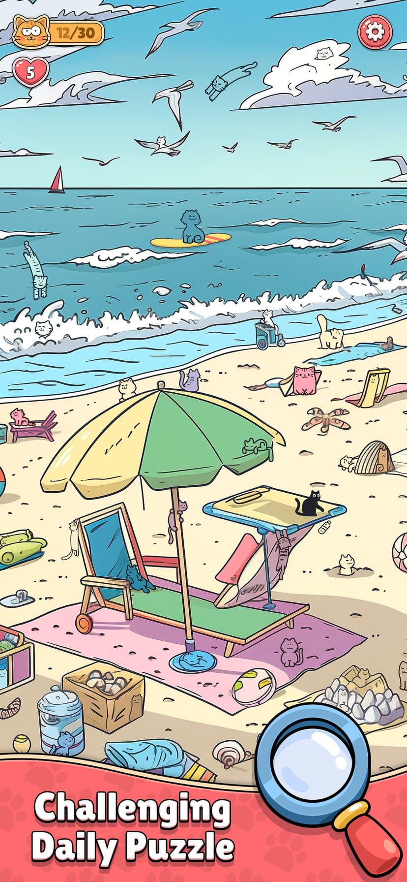 Find The Cat - Hidden Objects screenshot 4 - screenshot