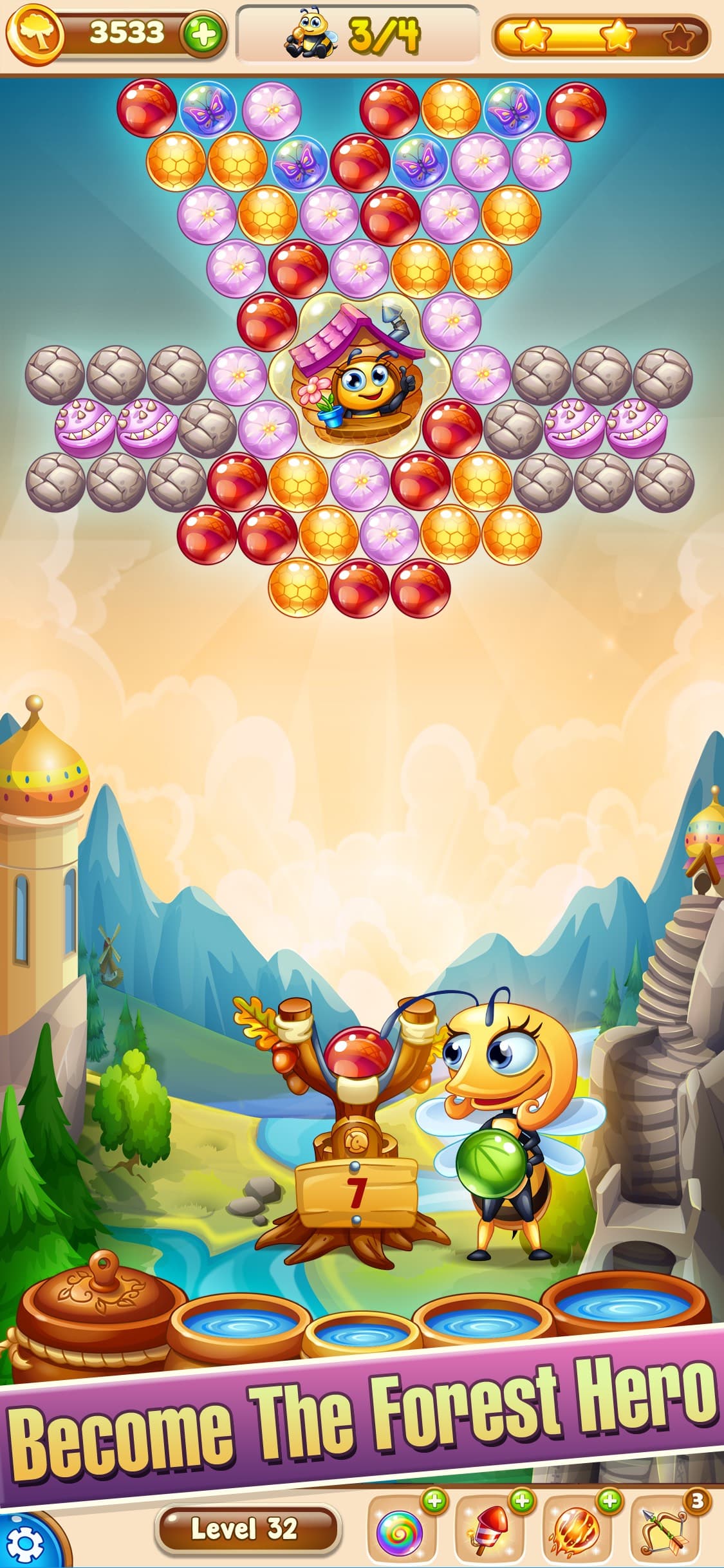 Forest Rescue: Bubble POP screenshot 3 - screenshot