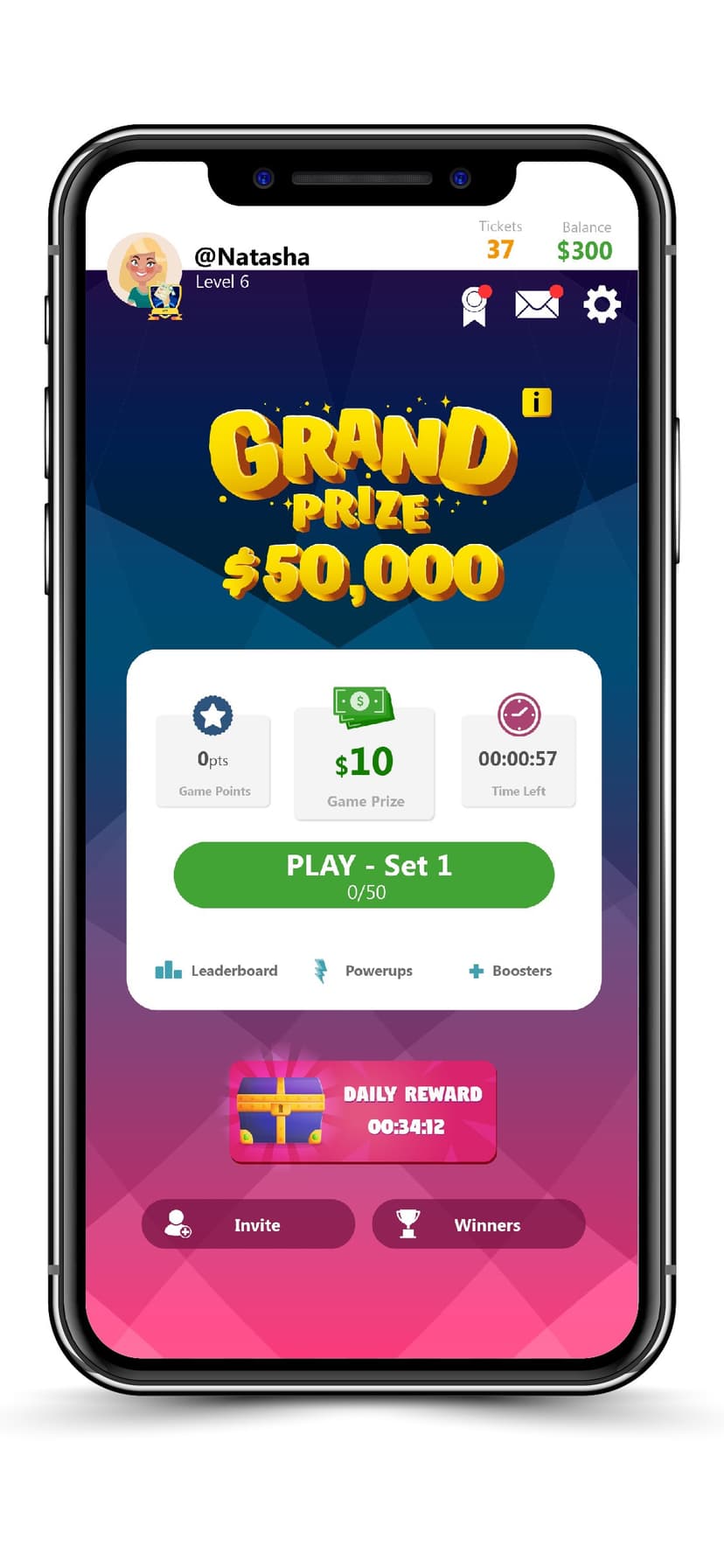 Play and Win -Win Cash Prizes! screenshot 2 - screenshot