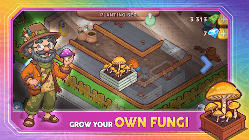 Shroomtopia: Trippy Farm Game screenshot 1 - screenshot