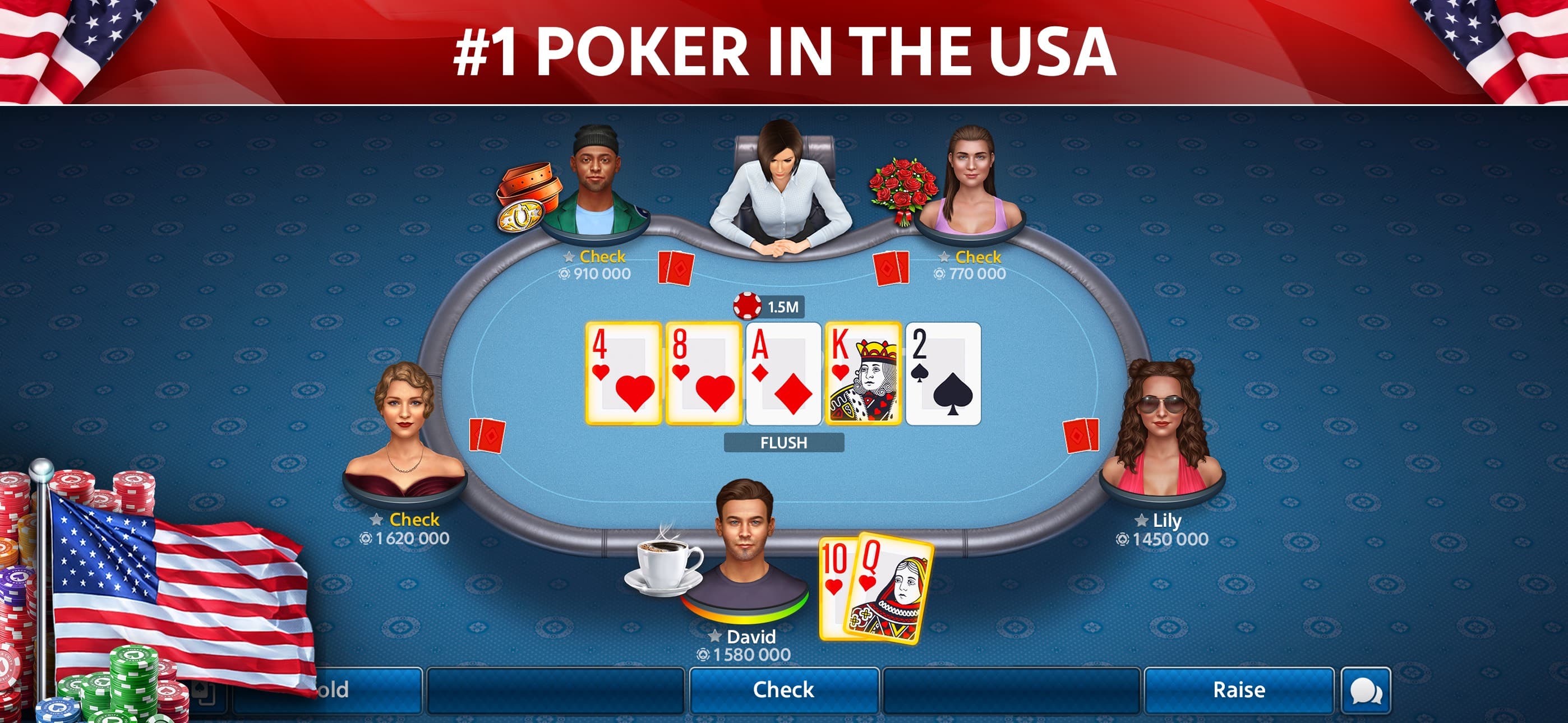 Texas Hold'em Poker: Pokerist screenshot 1 - screenshot