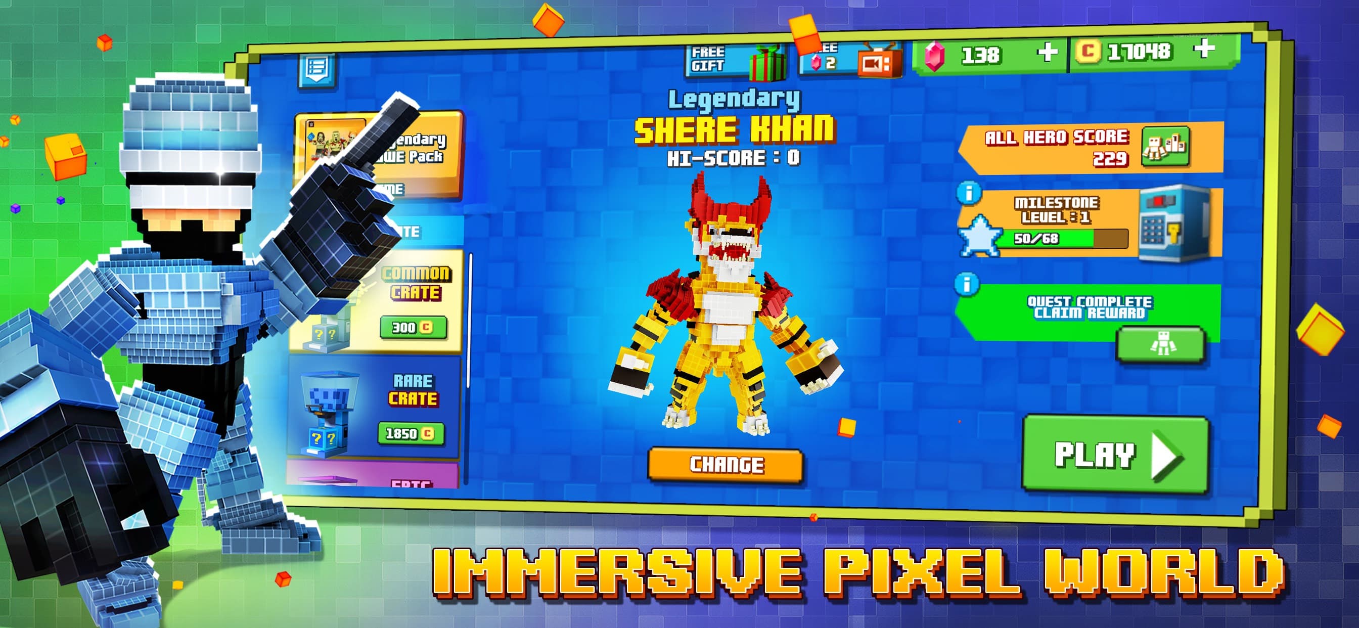 Super Pixel Heroes screenshot 2 - screenshot