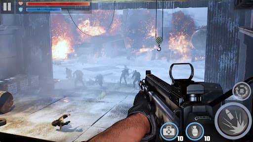 Fire Apocalypse: Zombie Games screenshot 15 - screenshot