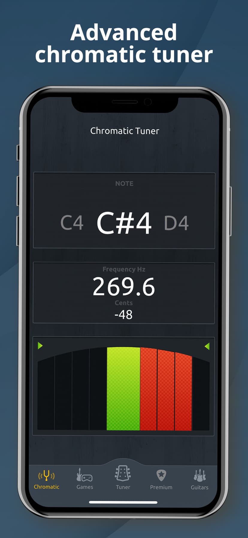 Guitar Tuner - Ukulele & Bass screenshot 3 - screenshot