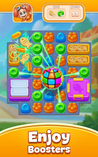 Candy Pop Story : Match 3 screenshot 12 - screenshot