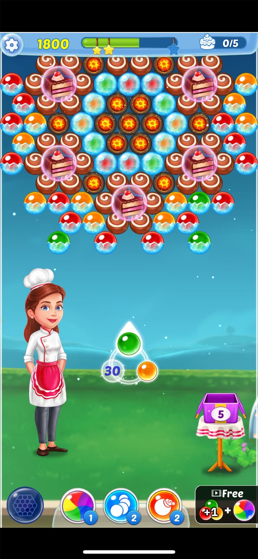 Bubble Shooter Ⓞ Pastry Pop screenshot 9 - screenshot