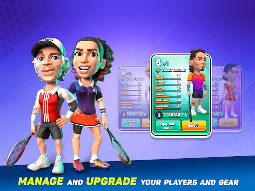 Mini Tennis: Perfect Smash screenshot 9 - screenshot