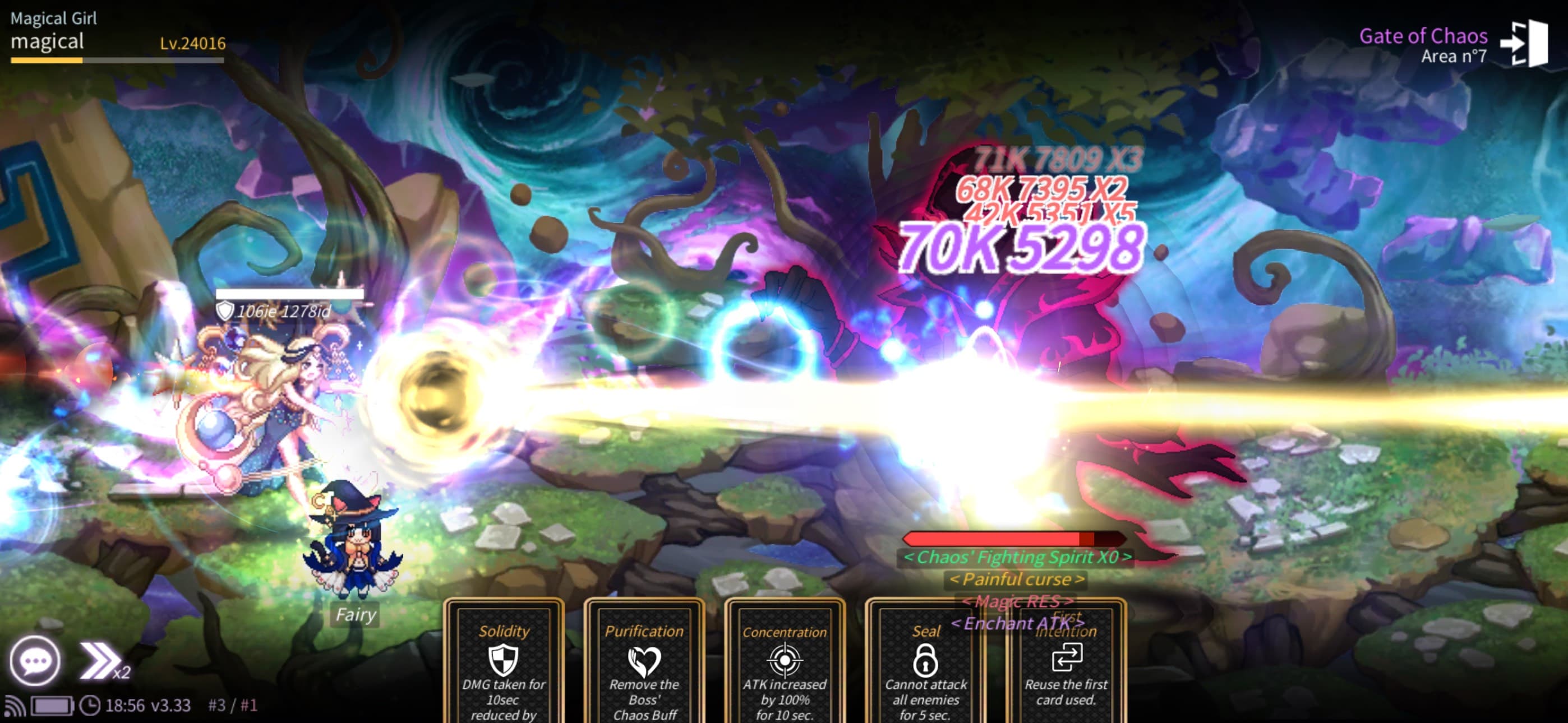 Magical Girl : Idle Pixel Hero screenshot 2 - screenshot