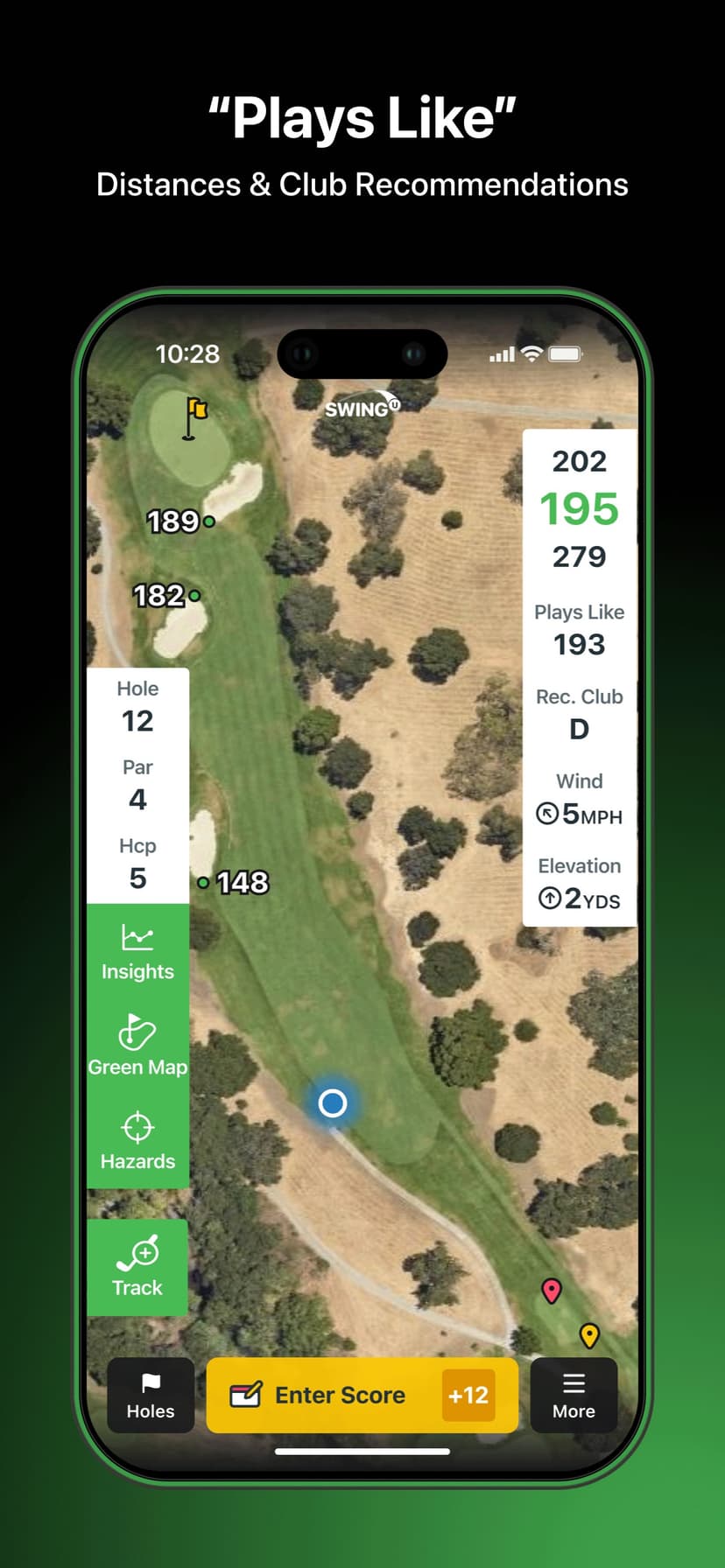 SwingU: Golf GPS Range Finder screenshot 4 - screenshot