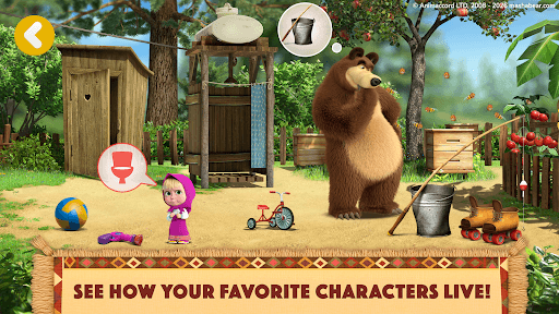 Masha and the Bear: My Friends screenshot 1 - screenshot