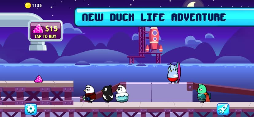 Duck Life 6: Space screenshot 1 - screenshot