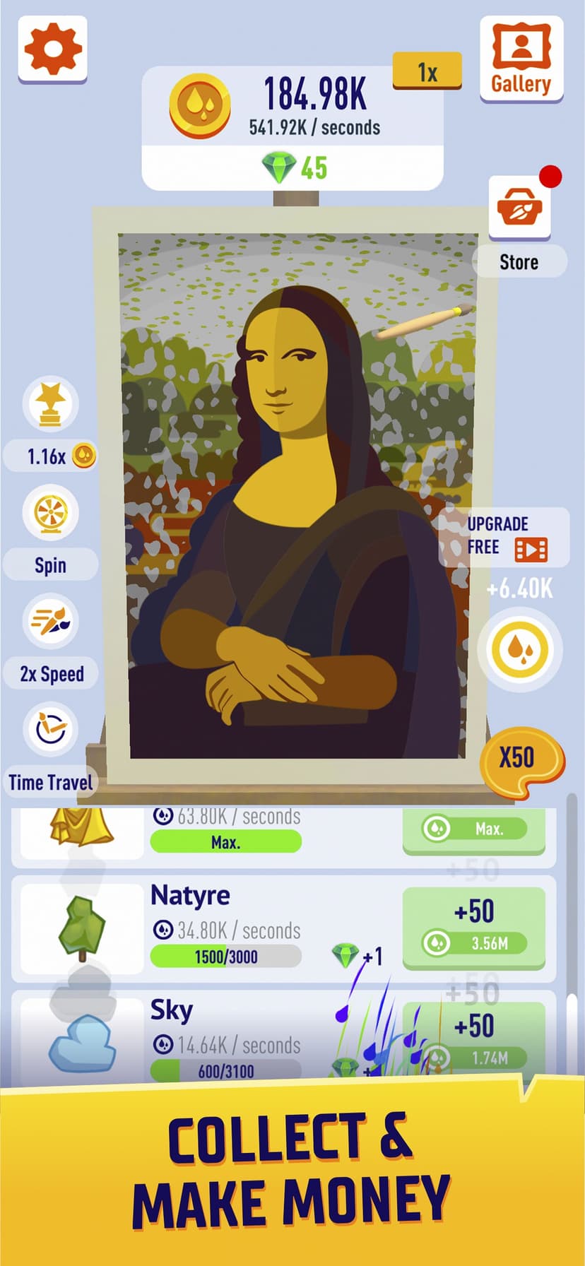 Idle Art Gallery: Paint Tycoon screenshot 2 - screenshot