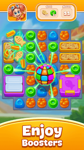 Candy Pop Story : Match 3 screenshot 3 - screenshot