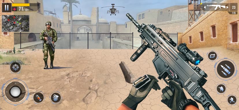 FPS Commando Gun Game Offline screenshot 3 - screenshot