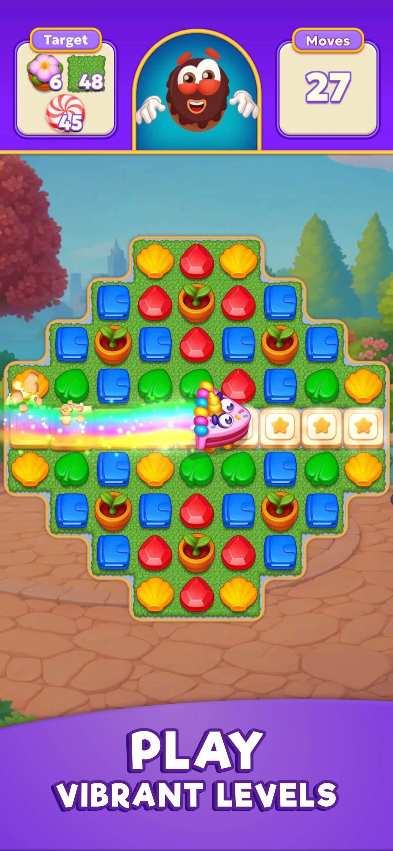 Jolly Match 3 - Puzzle Game screenshot 1 - screenshot
