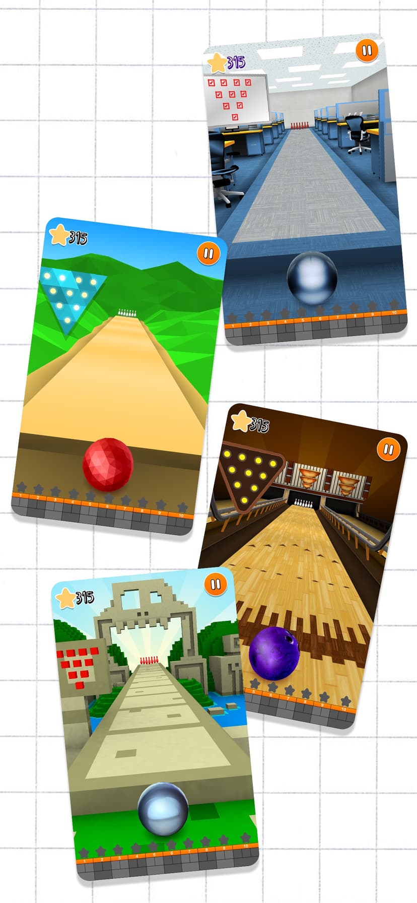 Doodle Bowling screenshot 4 - screenshot