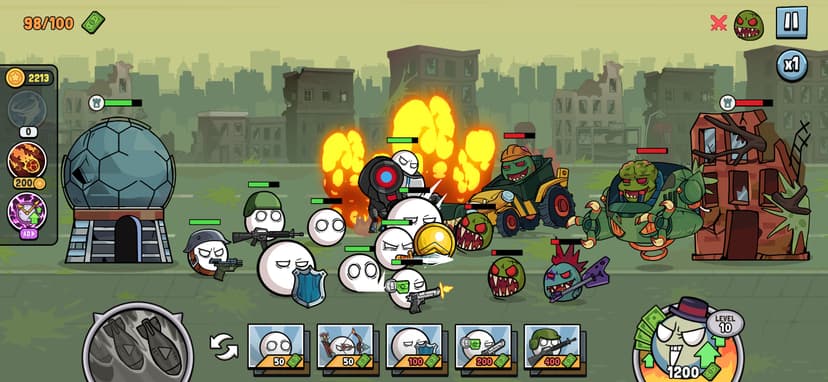 Balls vs Zombies: No Escape screenshot 2 - screenshot