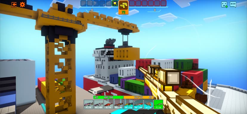 Cops N Robbers:Pixel Craft Gun screenshot 8 - screenshot