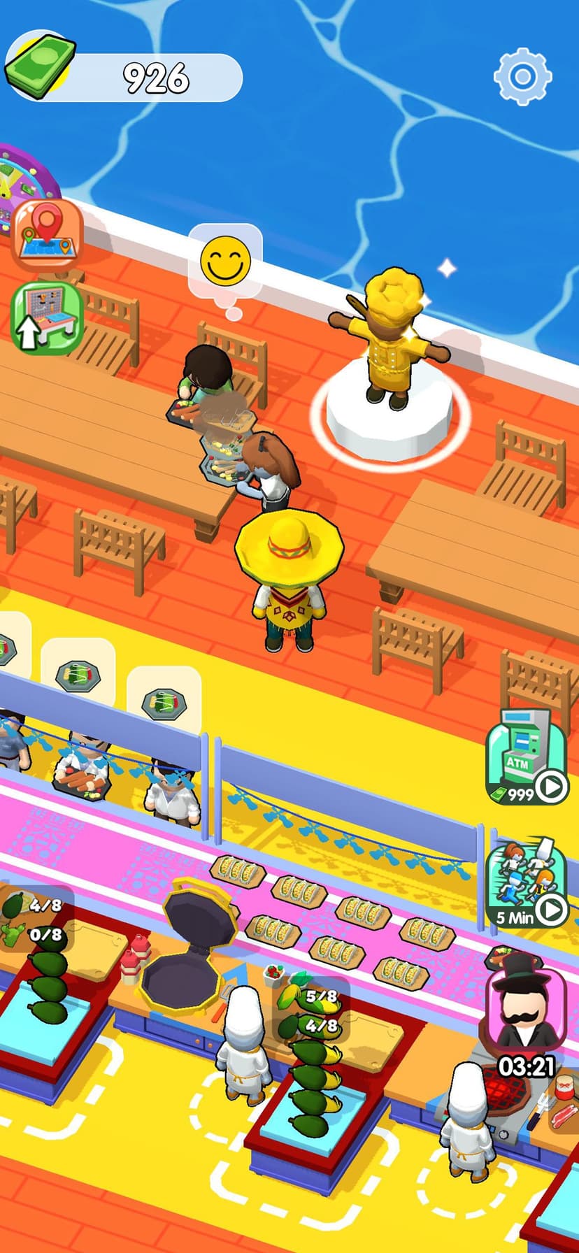 Sea Restaurant - Travel Tycoon screenshot 7 - screenshot