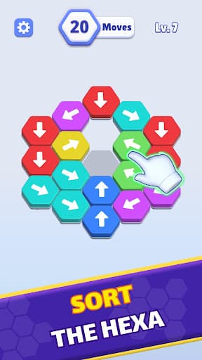 Hexa Run®: Hexa Puzzle Game screenshot 2 - screenshot