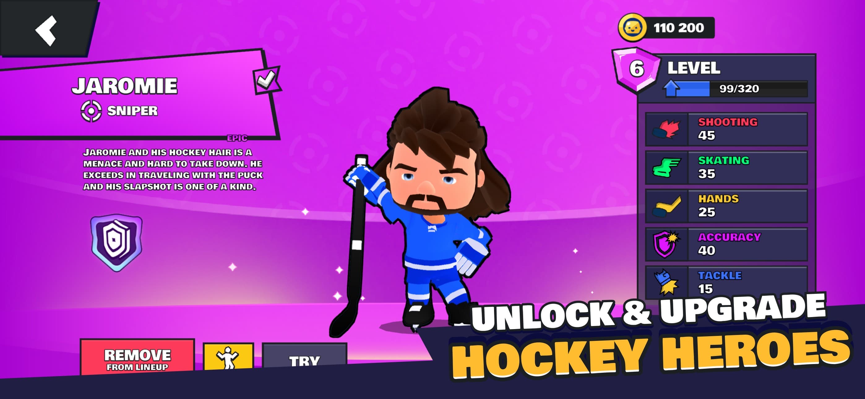 Pocket Hockey Stars screenshot 2 - screenshot