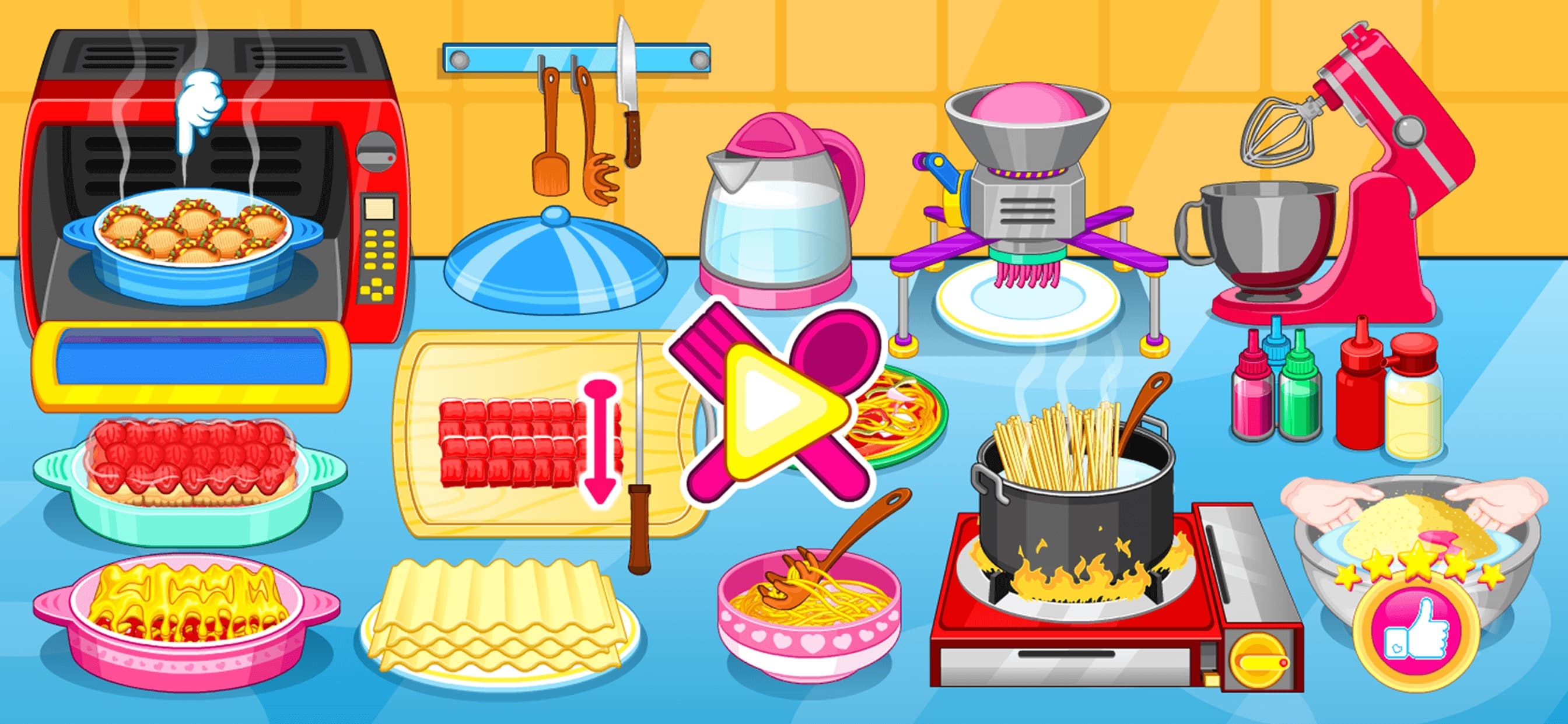 Cooking Games Baking Lasagna screenshot 1 - screenshot
