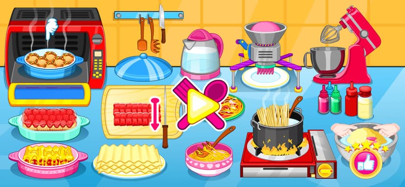Cooking Games Baking Lasagna screenshot 1 - screenshot