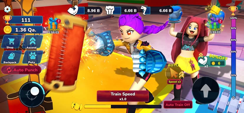 Brainzot Punch Wall Simulator screenshot 1 - screenshot