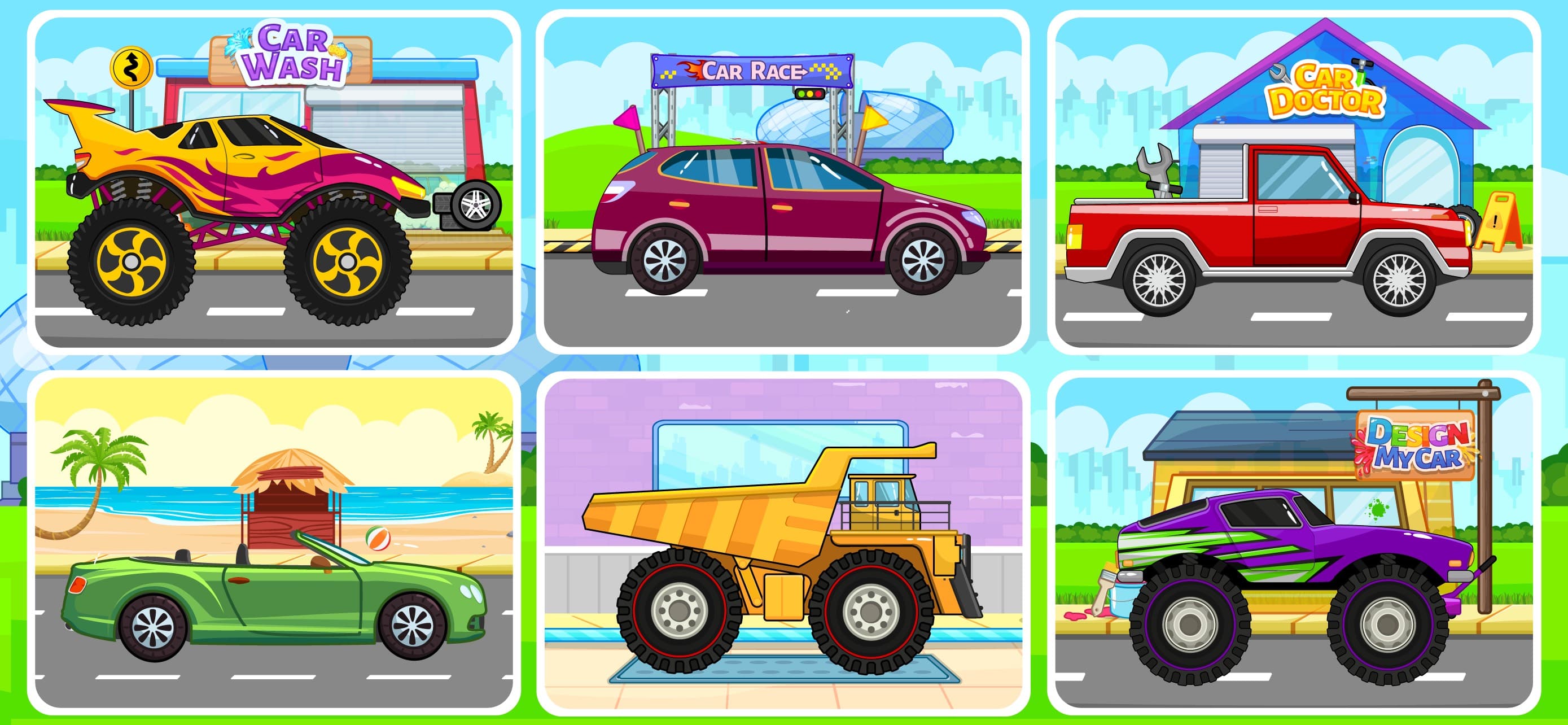 Car Wash & Car Games for Kids screenshot 2 - screenshot