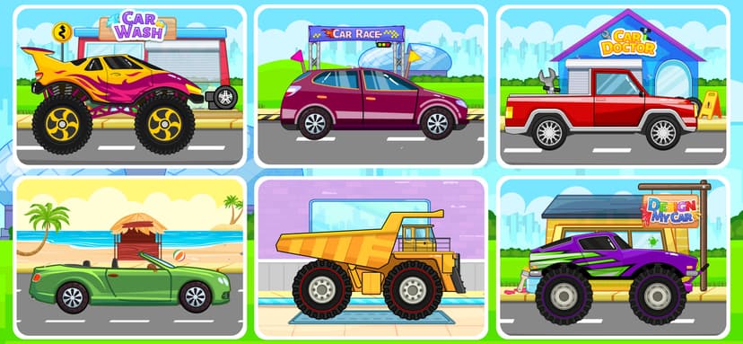 Car Wash & Car Games for Kids screenshot 2 - screenshot