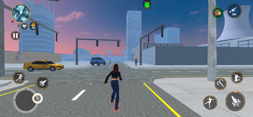 Rope hero Town : Mafia Crime screenshot 4 - screenshot
