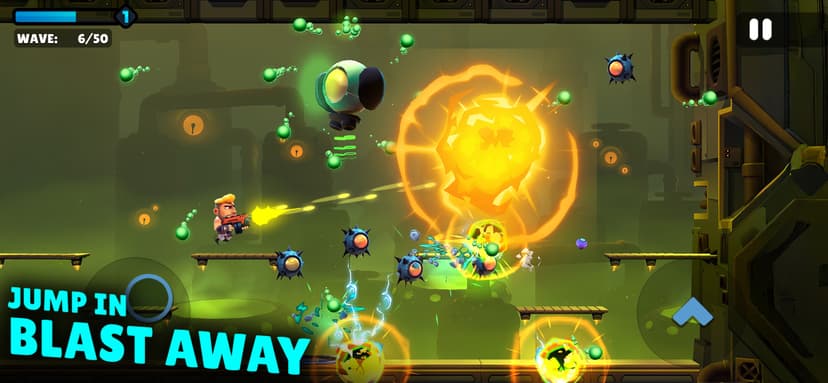Autogun Heroes: Alien Shooter screenshot 1 - screenshot