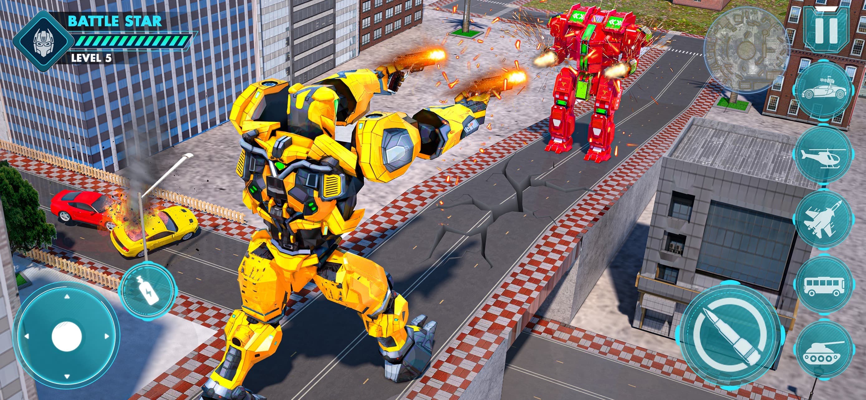 Car Crash: Robot Car Simulator screenshot 3 - screenshot