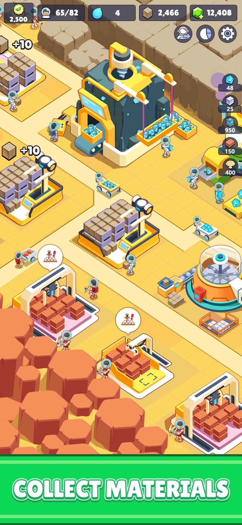 Idle Mars Survival: Migrate screenshot 2 - screenshot