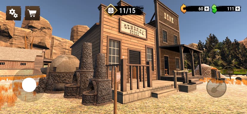 Wild West Miner - Gold Rush 3D screenshot 1 - screenshot