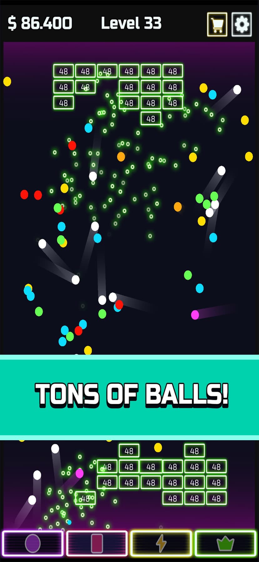 Idle Brick Breaker - Breakout screenshot 4 - screenshot