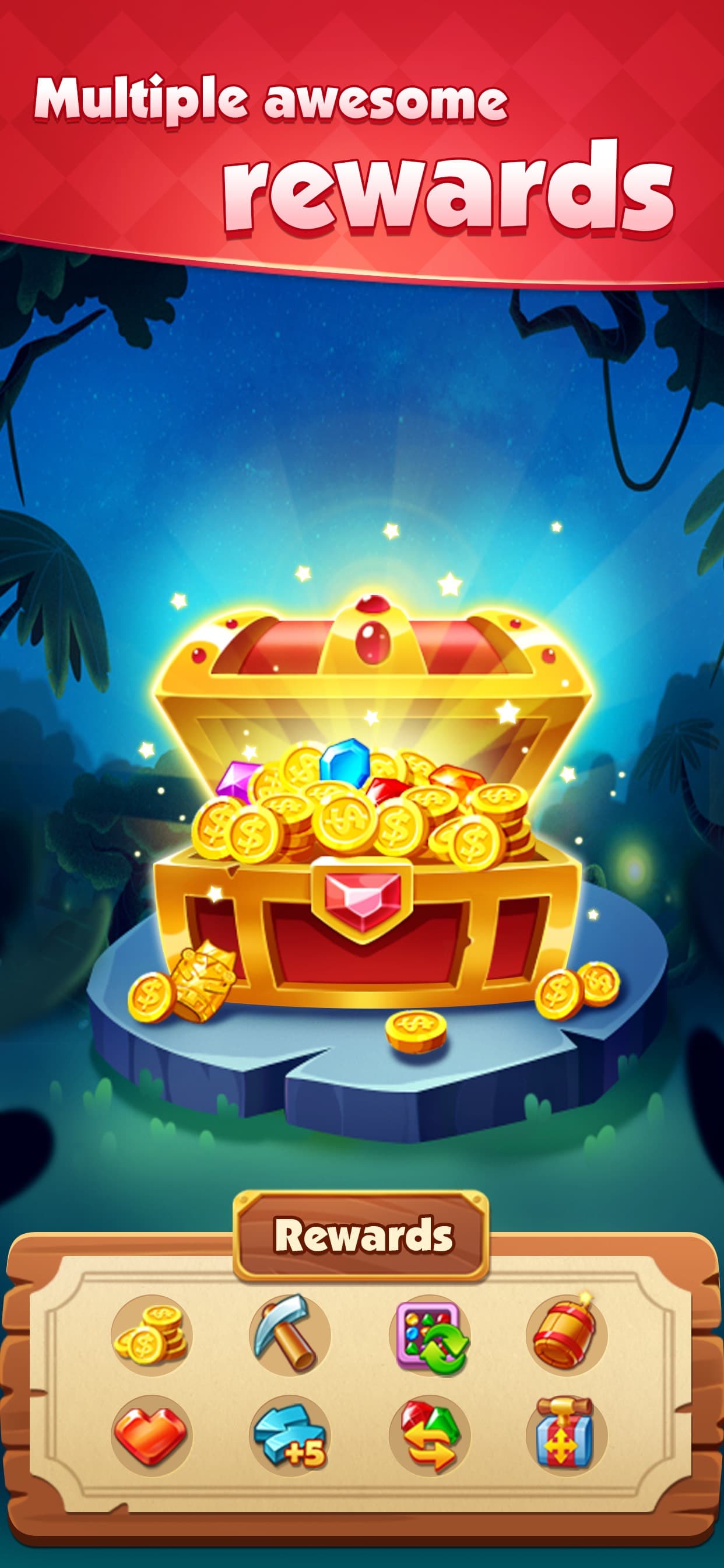 Jewel Adventure - Match 3 Game screenshot 3 - screenshot