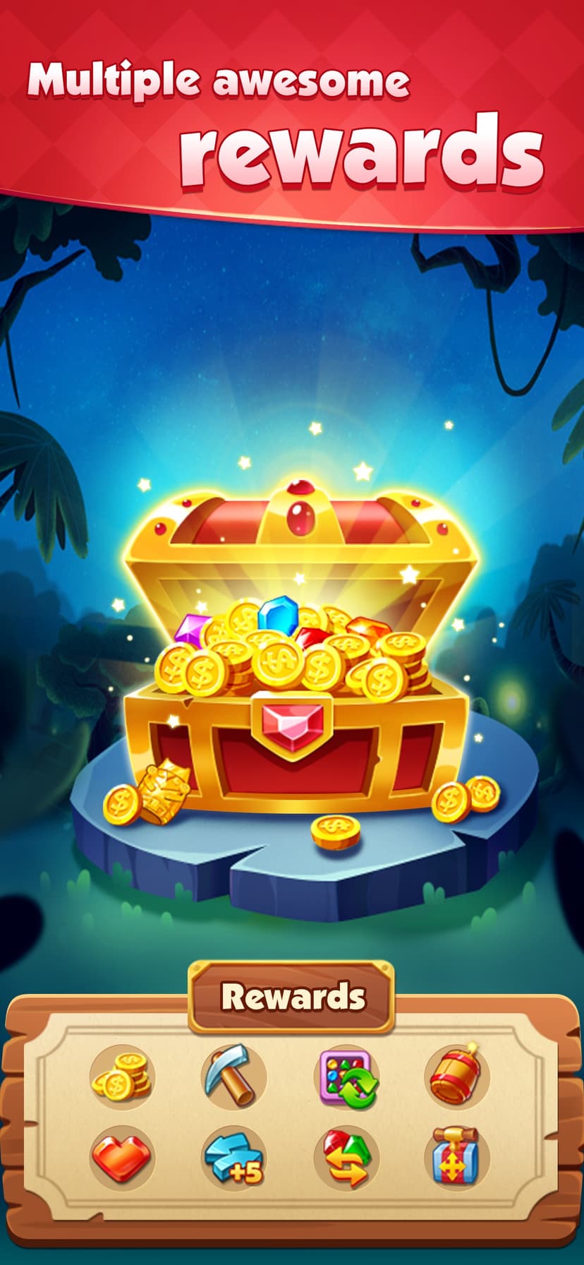Jewel Adventure - Match 3 Game screenshot 3 - screenshot
