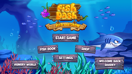 Fish Dash: Shark Eater Frenzy screenshot 1 - screenshot