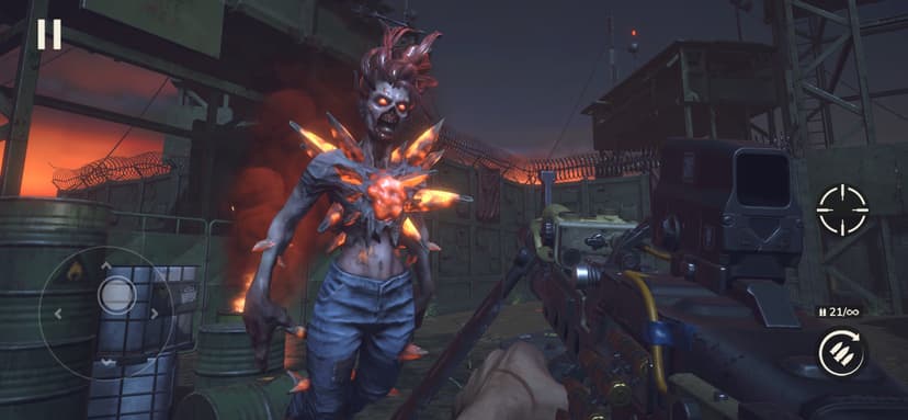 Zombie Harbor・FPS Offline Game screenshot 3 - screenshot
